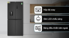 Tủ lạnh Hitachi Inverter 464 lít Multi Door HR4N7520DSWDXVN