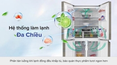 Tủ lạnh Sharp 4 cửa 404 lít SJ-FX420V-DS
