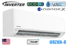 Máy lạnh Panasonic Inverter cao cấp 1.0 HP (1 Ngựa) CU/CS-U9ZKH-8 model 2023