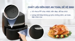 Nồi chiên không dầu Hafele HS-AF502B (535.43.713) 5.7 lít