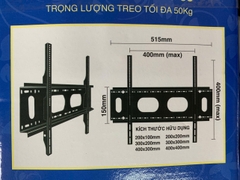 Khung treo tivi cố định Camel 43-65inch CMT65