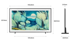 Tivi thông minh Samsung Vision AI 65 inch Class The Frame LS03FA QLED 4K Art Mode (2025)