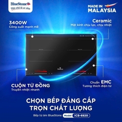 Bếp từ đôi BlueStone ICB-6920 3400W