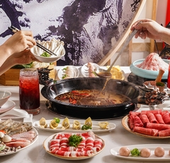Buffet Lẩu Hong Kong Cao Cấp - Bò Mỹ, Hải Sản