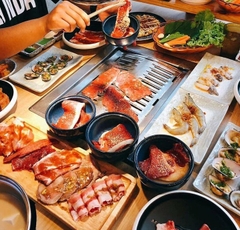 Buffet Nướng & Lẩu Hơn 130 Món Hải Sản, Bò Mỹ Cùng 5 Vị Lẩu Đặc Sắc