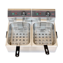 Bếp chiên nhúng điện đôi
