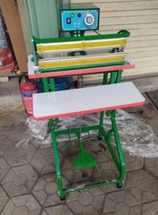 Máy hàn miệng túi dập chân Tân Thanh M5-400 tăng đơ chân cao