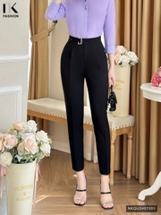 Quần Baggy Đai Cạp NK Fashion Thanh Lịch, Nữ Tính Vải Mềm Mịn NKQU2407001