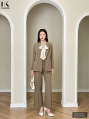 Quần Ống Đứng Basic NK FASHION Thời Trang Công Sở Sang Trọng, Thanh Lịch, Đứng Form NKQU2409002