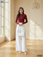 Quần ống rộng sang xin, trẻ trung UKQU2512002