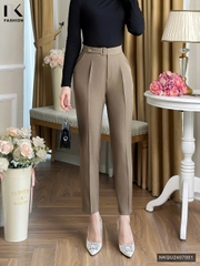 Quần Baggy Đai Cạp NK Fashion Thanh Lịch, Nữ Tính Vải Mềm Mịn NKQU2407001