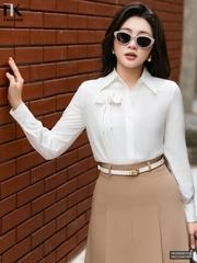 Sơ mi mí dọc thân NKSM2607018 (Áo rời - Không kèm CV/QU/PK)