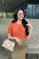 Đai xích ngọc trai phối kèm chân váy cực xinh NKPK2403003