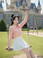 Sơ mi bấu mí cửa tay đơn giản, dễ thương UNSM2508020