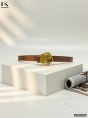 Đai da hoa hồng phụ kiện xinh xỉu NKPK2512002