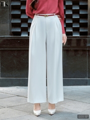 Quần ống rộng xếp ly Nk thoải mái, sang xịn, dễ mặc NKQU2512001