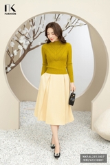 NK fashion Áo Len Cao Cổ Bó Gấu NKFAL2312007