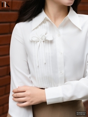 Sơ mi mí dọc thân NKSM2607018 (Áo rời - Không kèm CV/QU/PK)