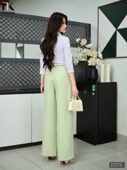 Quần ống rộng xếp ly Nk thoải mái, sang xịn, dễ mặc NKQU2512001