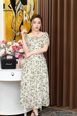 Đầm Maxi Hoa Buộc Yếm NK Fashion Hóa Thành Nàng Thơ Dịu Dàng, Nữ Tính NKDV2302004
