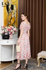 Đầm Maxi Hoa Buộc Yếm NK Fashion Hóa Thành Nàng Thơ Dịu Dàng, Nữ Tính NKDV2302004
