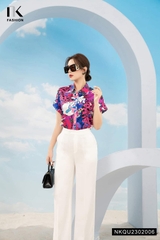 NK FASHION Quần Ống Rộng Quai  NKQU2302006