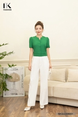 Quần Ống Rộng 2 Ly NKQU2306001