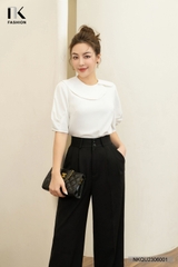 Quần Ống Rộng 2 Ly NKQU2306001