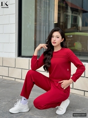 Bộ Đồ Thể Thao Bầu Mí NK Fashion Thời Trang Công Sở Trẻ Trung, Năng Động Mặc Thoải Mái NKBD2410001