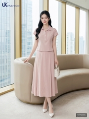 Chân váy đũi chéo Lady UKCV2605003 ( Chân váy rời không kèm áo/PK )