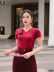 Áo thun rẻ quạt, kiểu cách mới lạ, co giãn đa chiều NKAT2501001