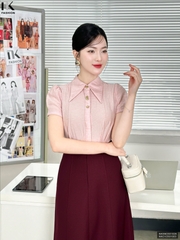 Áo sơ mi bấu mjs dọc LINEN đơn giản, dễ mặc, màu sắc nhẹ nhàng NKSM2501026