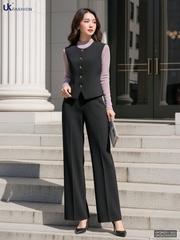 Gile 2 lớp cổ tròn sang trọng UKSM2511002