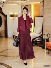 Vest tay lỡ 4 cúc 2 lớp dày dặn đẹp điệu NKAK2507001