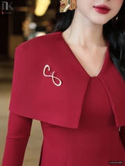 Áo dài thiên ý nhẹ nhàng mà sang LUDV2512002 ( Ko kèm quần + có kèm phụ kiện )