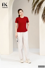 Quần baggy chun LINEN trẻ trung, dễ mặc NKQU2503001