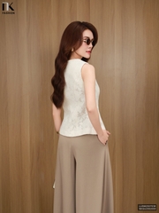 Áo gile ren kiểu cách trang nhã, hiện đại LUSM2507036