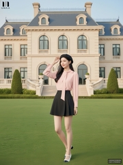 Chân váy A xếp Unaa xinh xắn, trẻ trung UNCV2509002