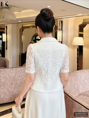 Áo ren cổ sen xinh xắn, sang chảnh NKSM2409017