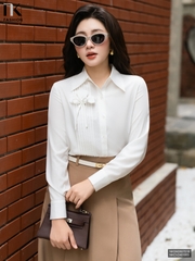 Sơ mi mí dọc thân NKSM2607018 (Áo rời - Không kèm CV/QU/PK)