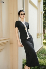 Chân váy bút chì Luxury đẹp, mềm, sang LUCV25060011