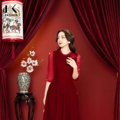 NK FASHION Hoa Mẫu Đơn Xiên Ngọc Phụ Kiện Cài Áo Đẹp Sang, Cao Cấp NKPK2312001