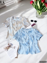 Set Hoa Cổ Tàu V Và Chân Váy A Xòe Quý Phái, Sang Trọng NKBD2503002