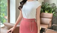 Đai xích tròn NKPK2405002 điệu đà dùng chung các sản phẩm chân váy, đầm xinh