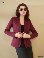 Vest cổ leo cúc đơn thanh lịch, duyên dáng LUAK2509003