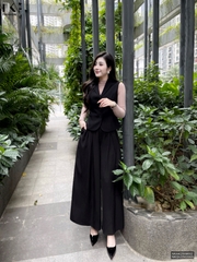 Gile 2 lớp cổ ve liền lịch sự, nhẹ nhàng NKAK2509002