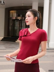 Áo thun rẻ quạt, kiểu cách mới lạ, co giãn đa chiều NKAT2501001