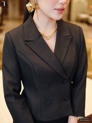 Vest tay lỡ 4 cúc 2 lớp dày dặn đẹp điệu NKAK2507001