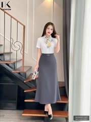 Chân Váy Suông Đuôi Cá  Nhẹ Nhàng, Dễ Mặc, Chất Vải Mềm NKCV2410001 ( Ko kèm áo + PK)