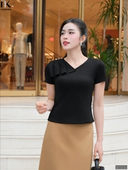 Áo thun rẻ quạt, kiểu cách mới lạ, co giãn đa chiều NKAT2501001